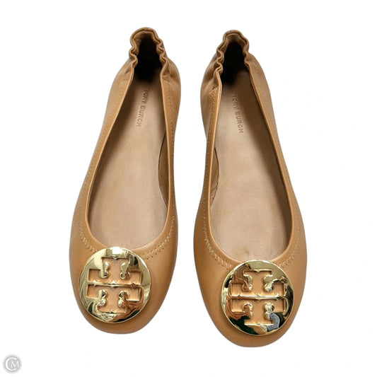 Shoes Designer By Tory Burch In Brown, Size: 7