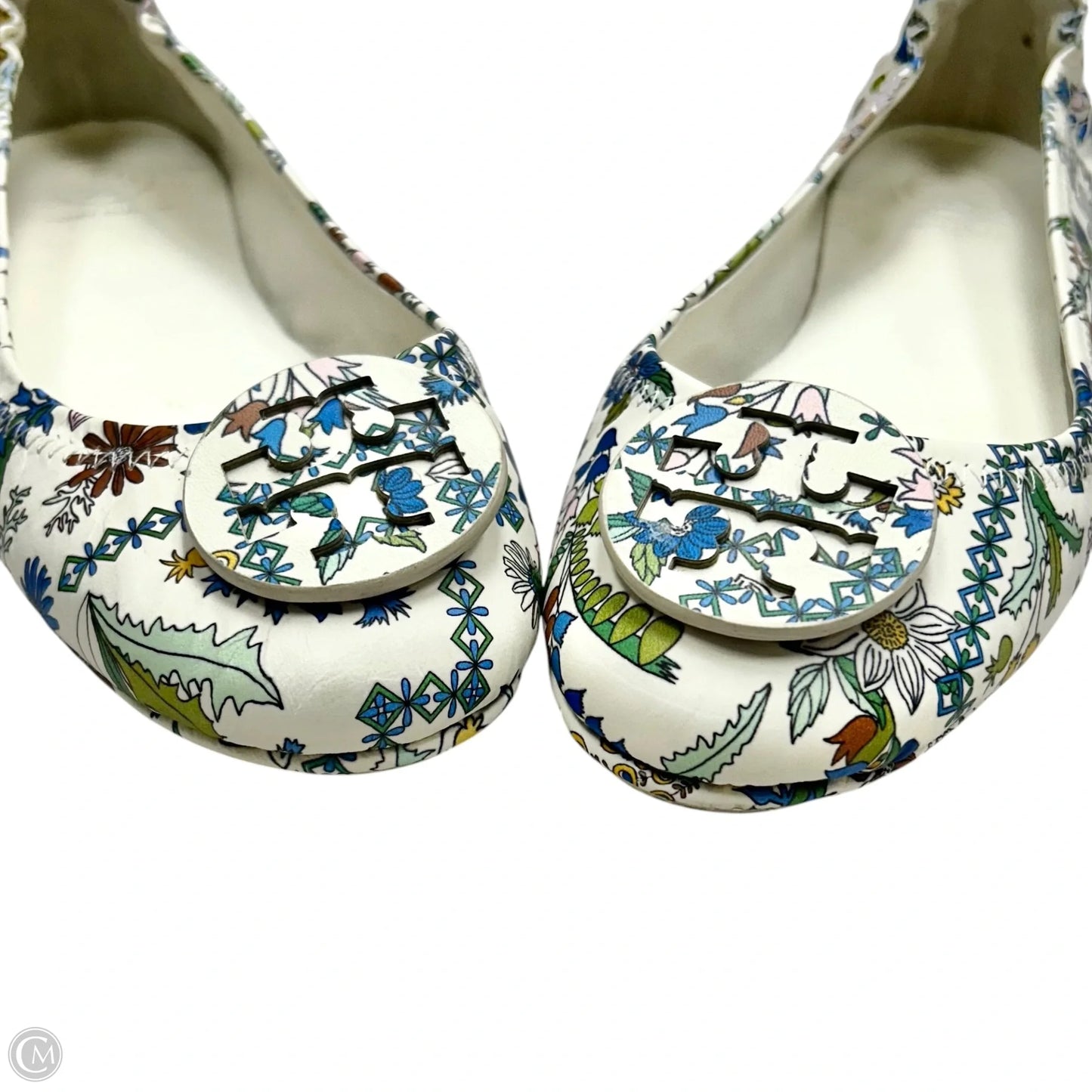 Shoes Designer By Tory Burch In Floral Print, Size: 7