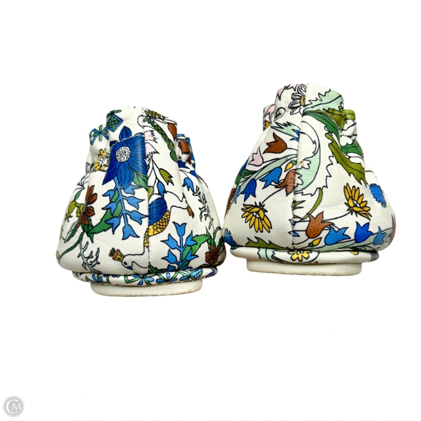 Shoes Designer By Tory Burch In Floral Print, Size: 7