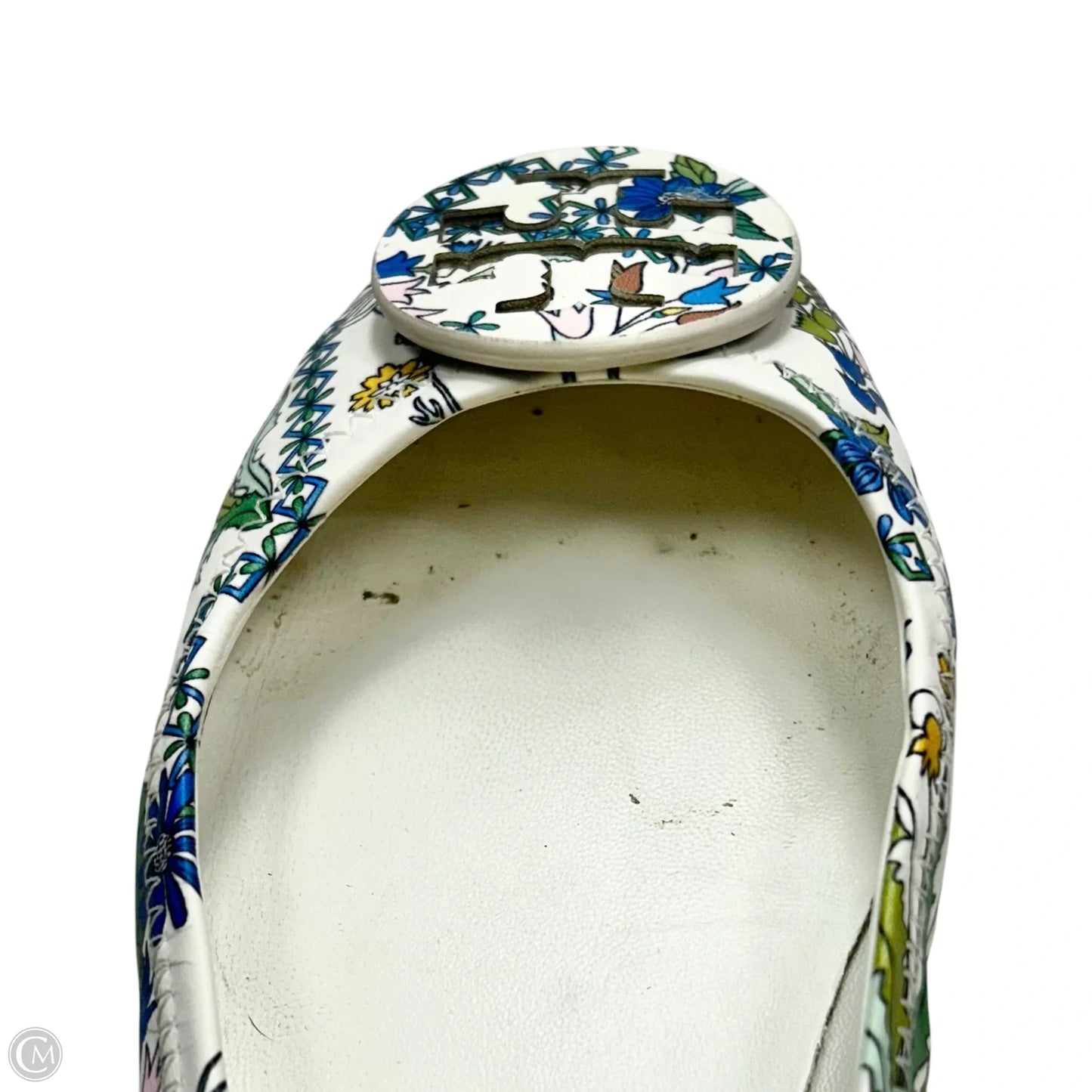 Shoes Designer By Tory Burch In Floral Print, Size: 7