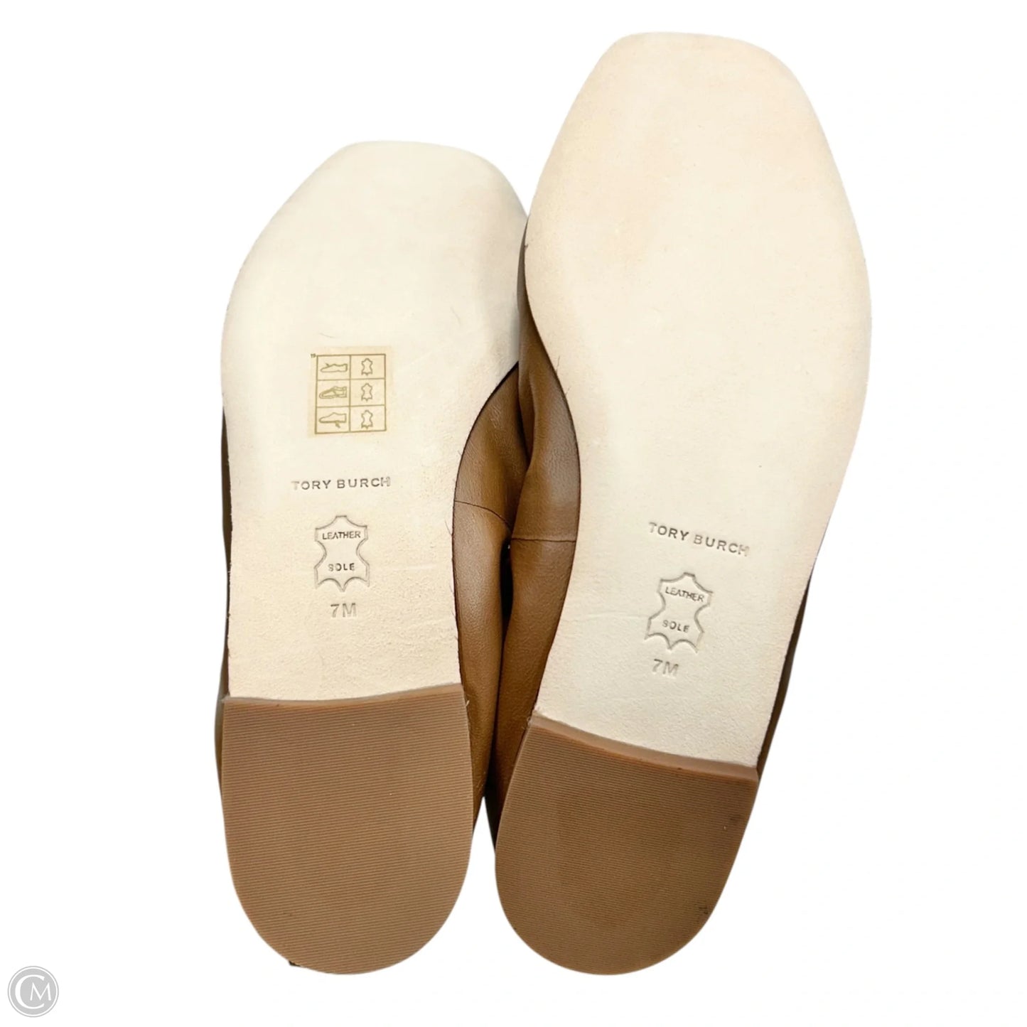 Shoes Designer By Tory Burch In Brown, Size: 7