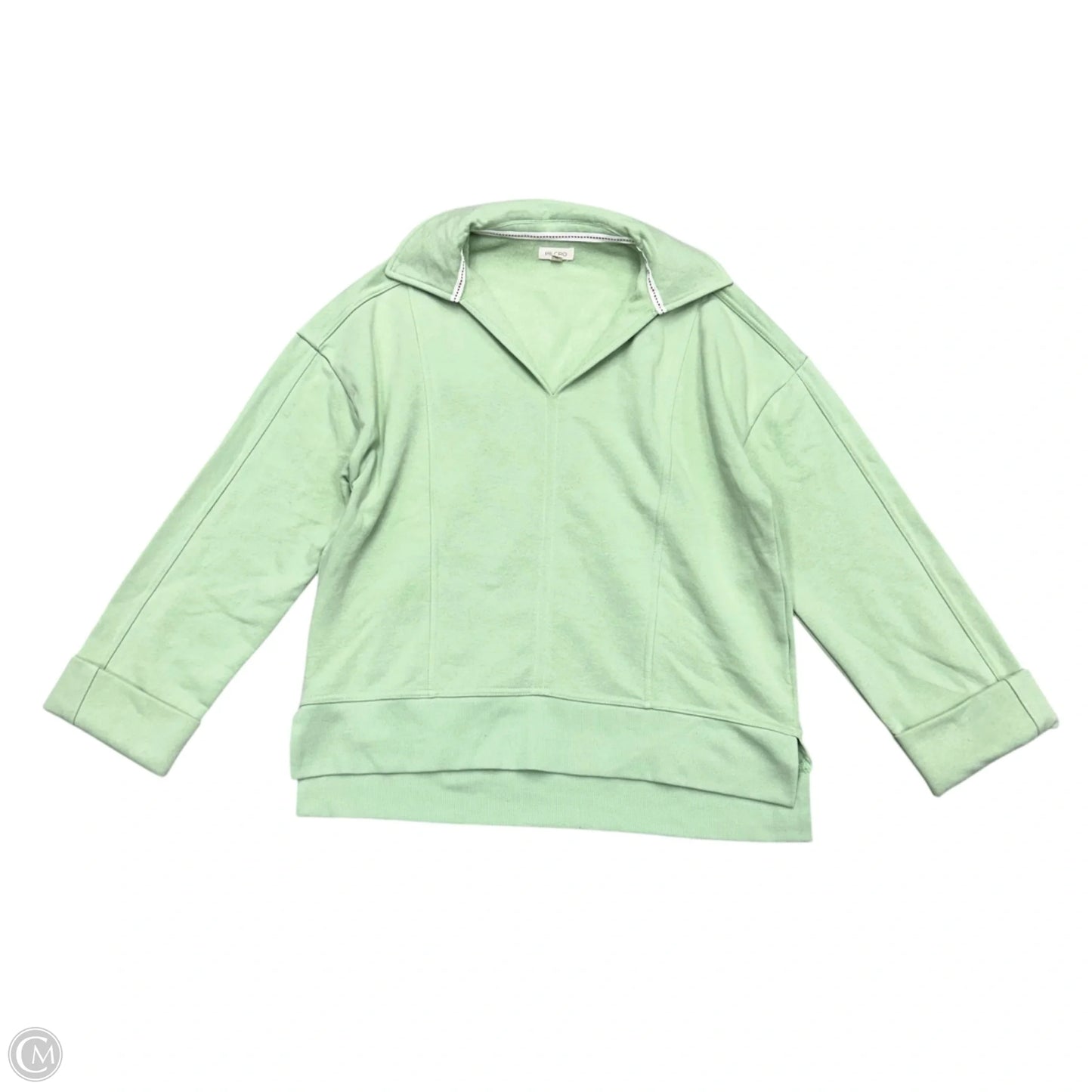 Sweatshirt Crewneck By Pilcro In Green, Size: S