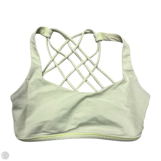 Athletic Bra By Lululemon In Green, Size: S