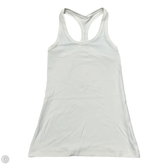 Athletic Tank Top By Lululemon In Ivory, Size: S