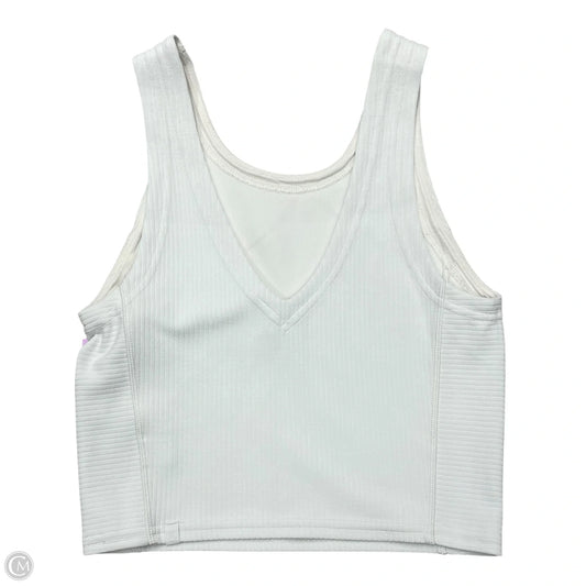Athletic Tank Top By Lululemon In White, Size: Xs