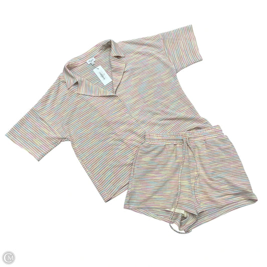 Shorts Set By Le Lis In Rainbow Print, Size: S