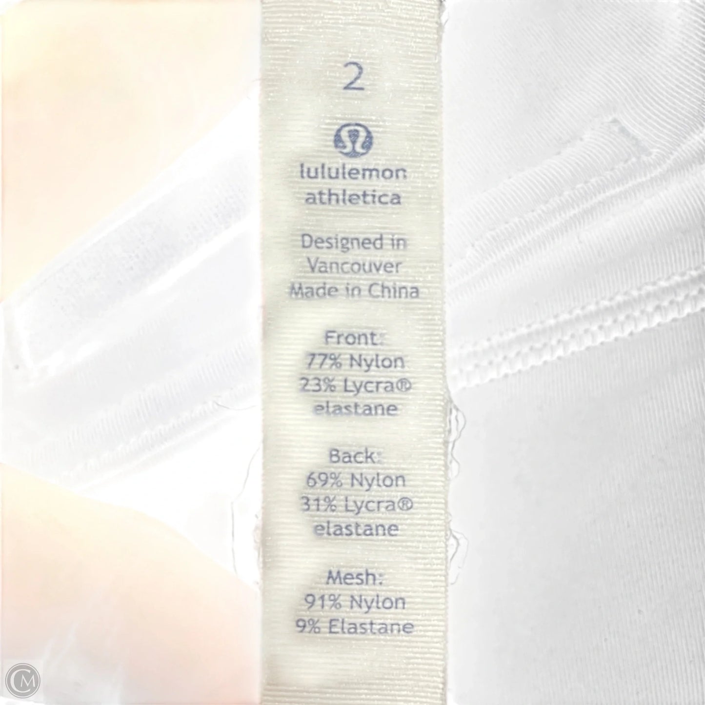 Athletic Leggings By Lululemon In Black, Size: Xs