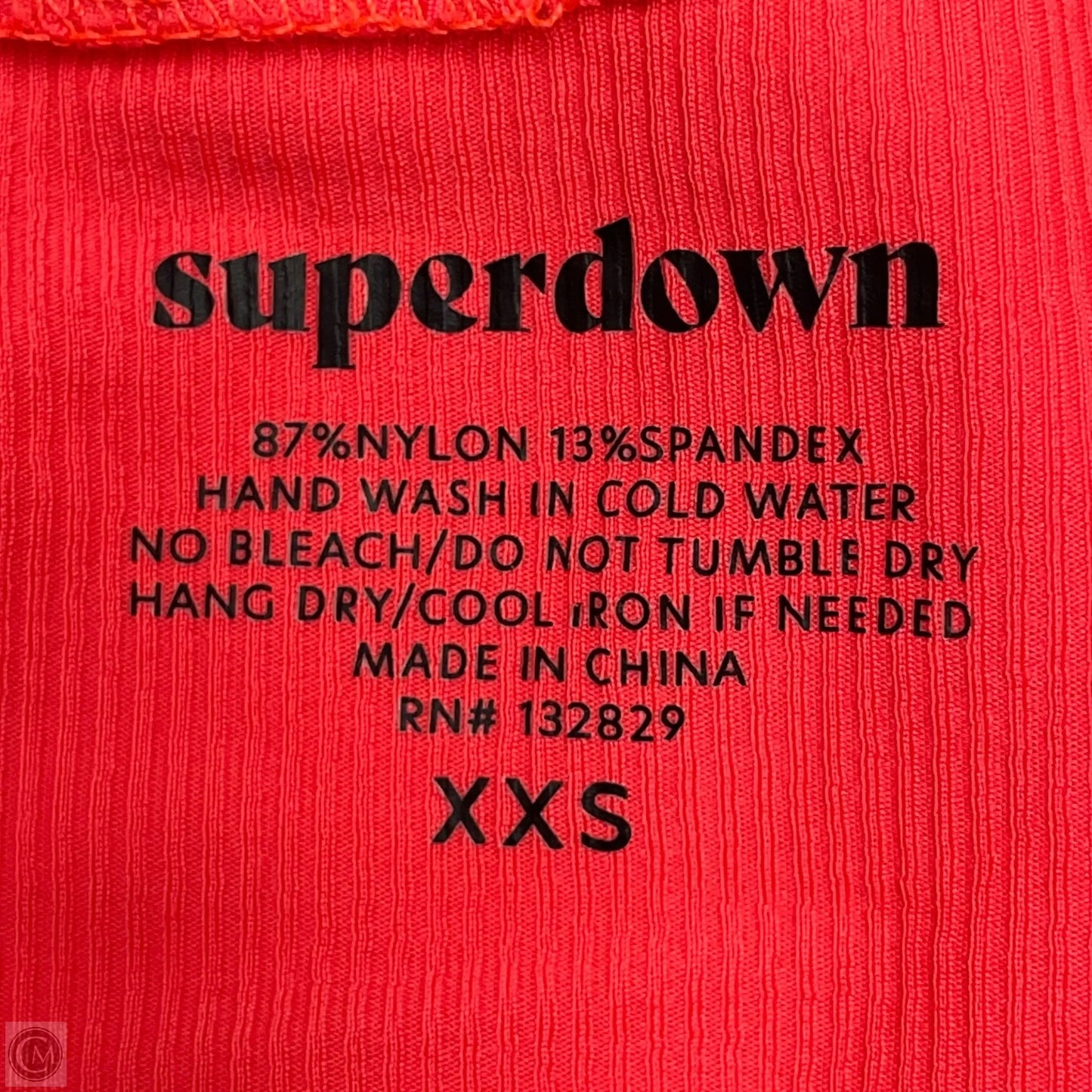 Swimsuit Bottom By Superdown In Red, Size: Xxs