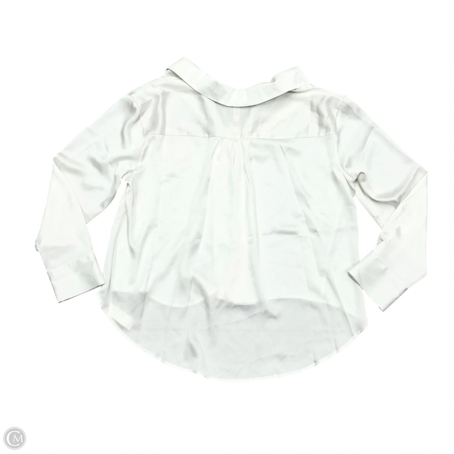 Blouse Long Sleeve By For Love & Lemons In White, Size: M