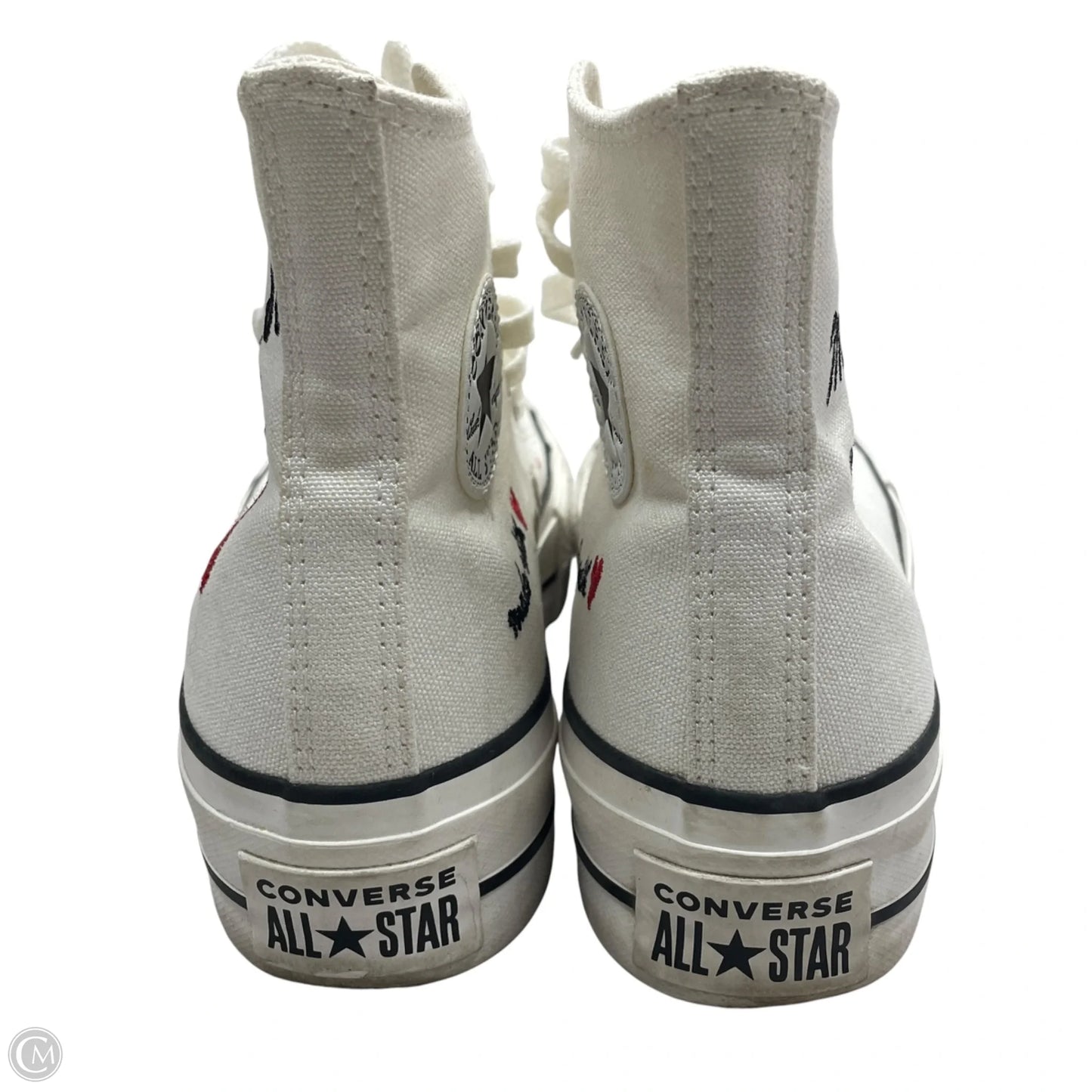 Shoes Sneakers Platform By Converse In White, Size: 5.5
