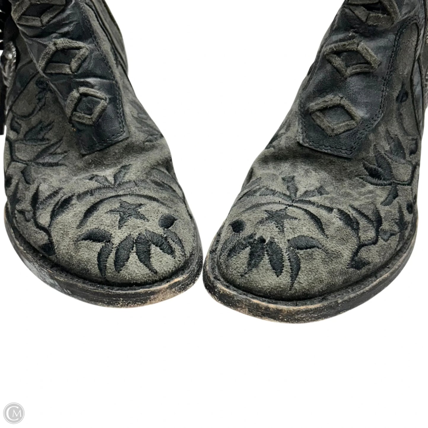 Boots Leather By Mexicana In Grey, Size: 6