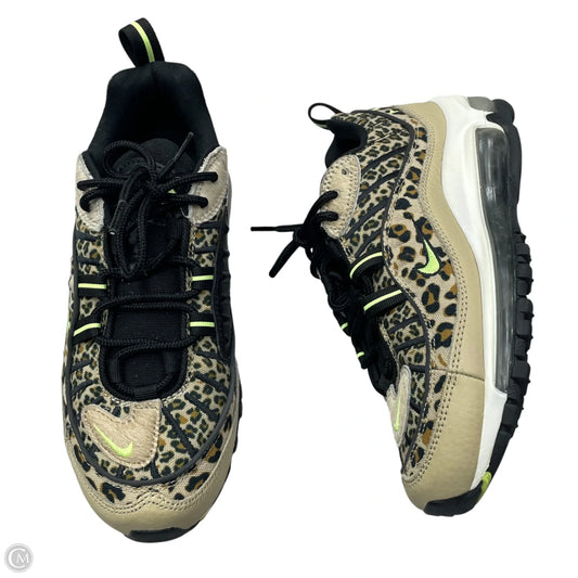 Shoes Athletic By Nike In Leopard Print, Size: 5