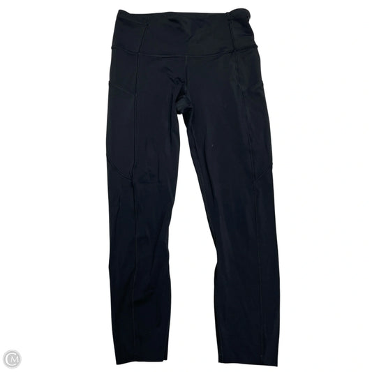 Athletic Leggings By Lululemon In Black, Size: S