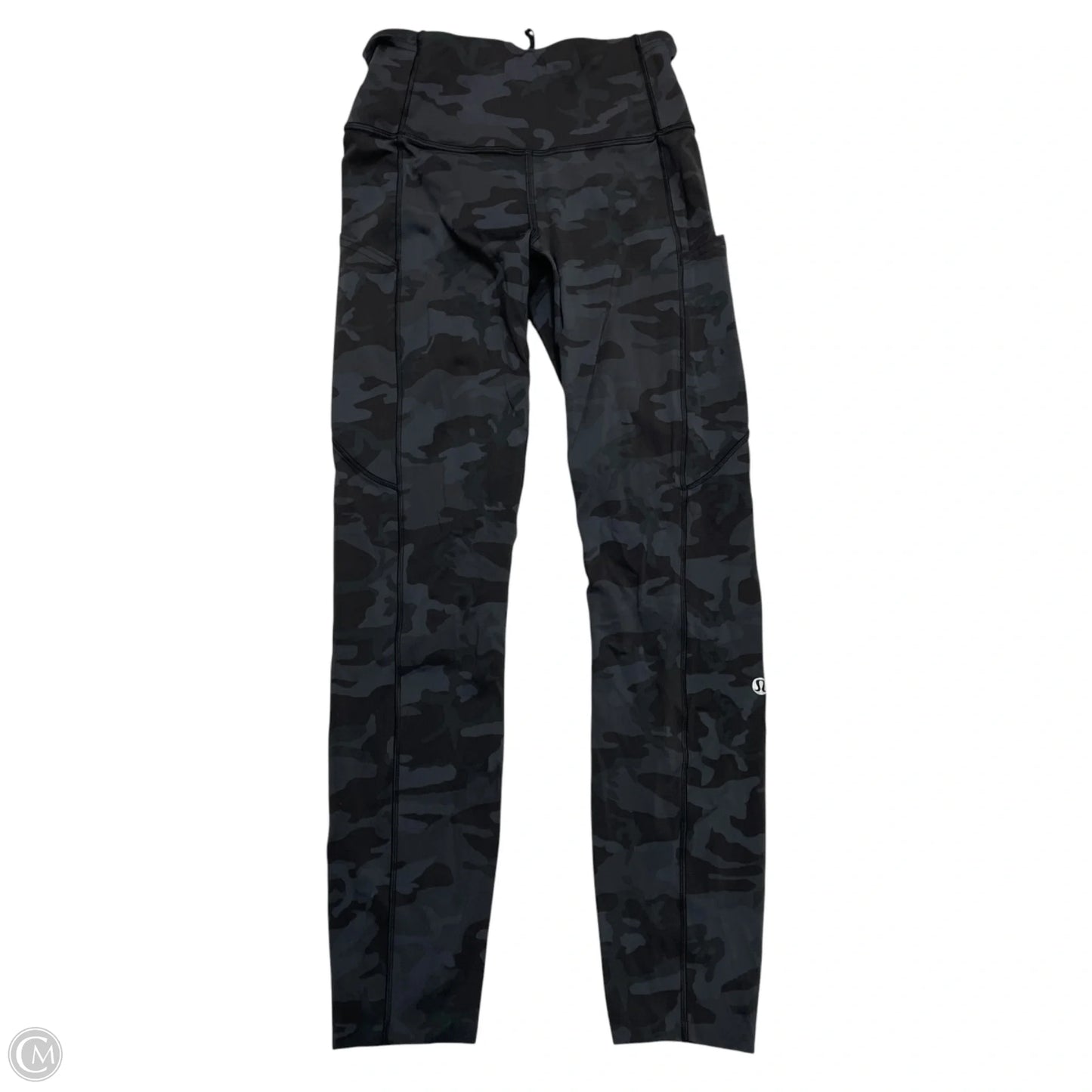 Athletic Leggings By Lululemon In Camouflage Print, Size: S