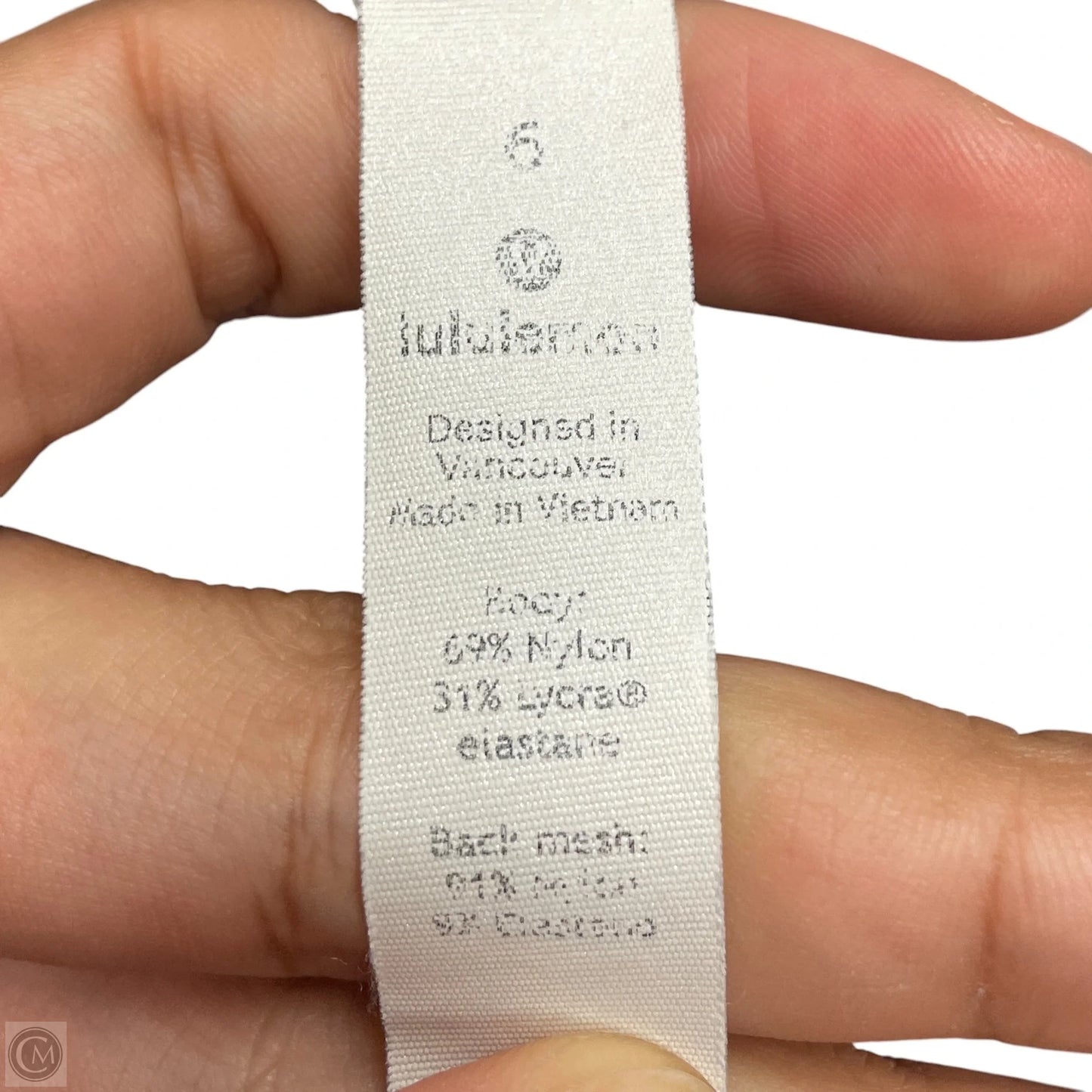 Athletic Leggings By Lululemon In Maroon, Size: S
