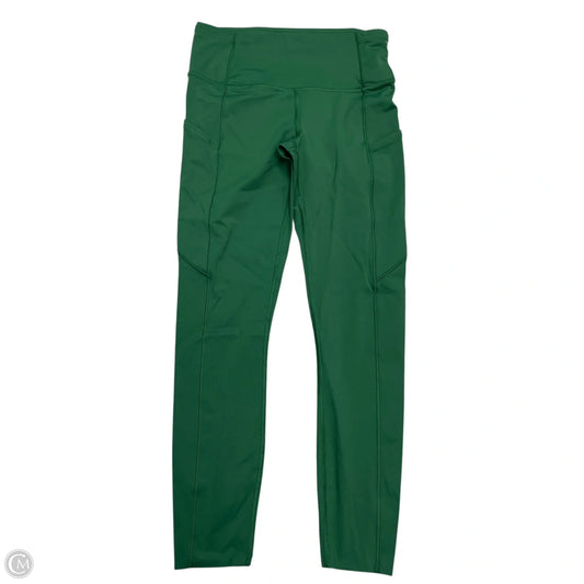 Athletic Leggings By Lululemon In Green, Size: S