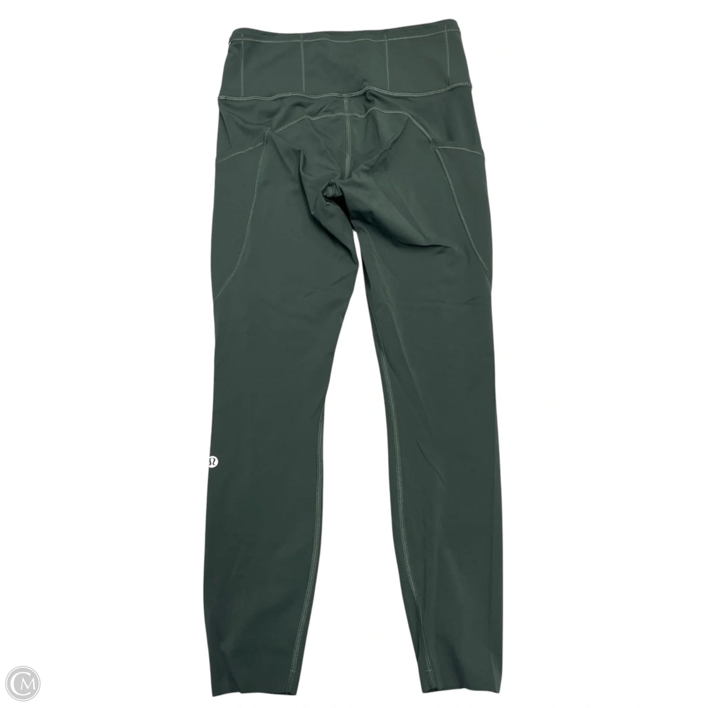 Athletic Leggings By Lululemon In Green, Size: S