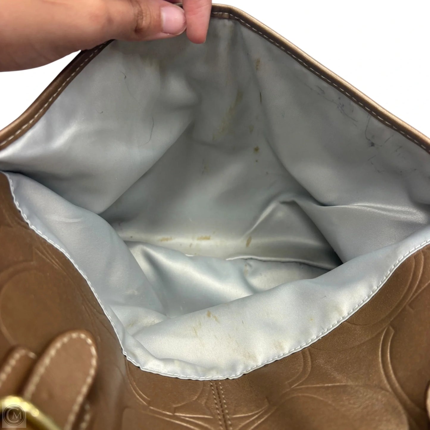 Handbag Designer By Coach, Size: Large