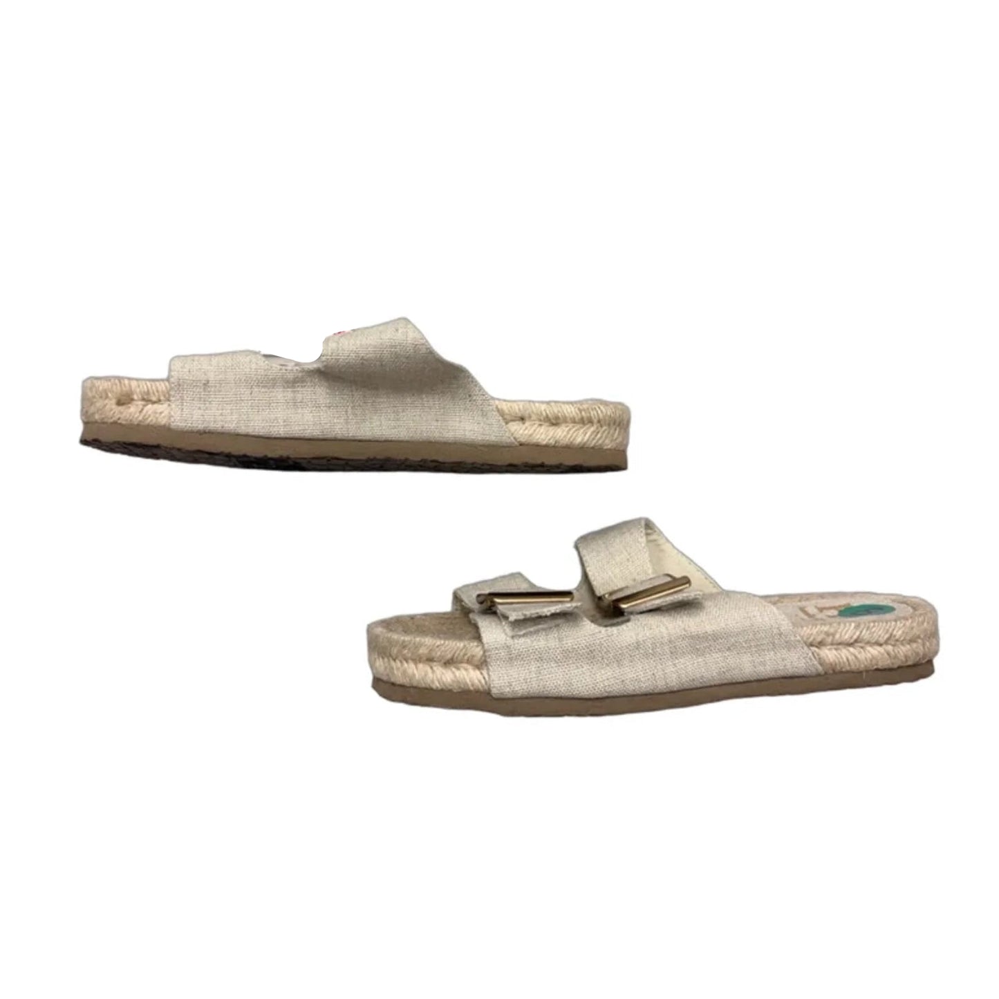 Sandals Flats By Haute Hippie In Beige, Size: 8