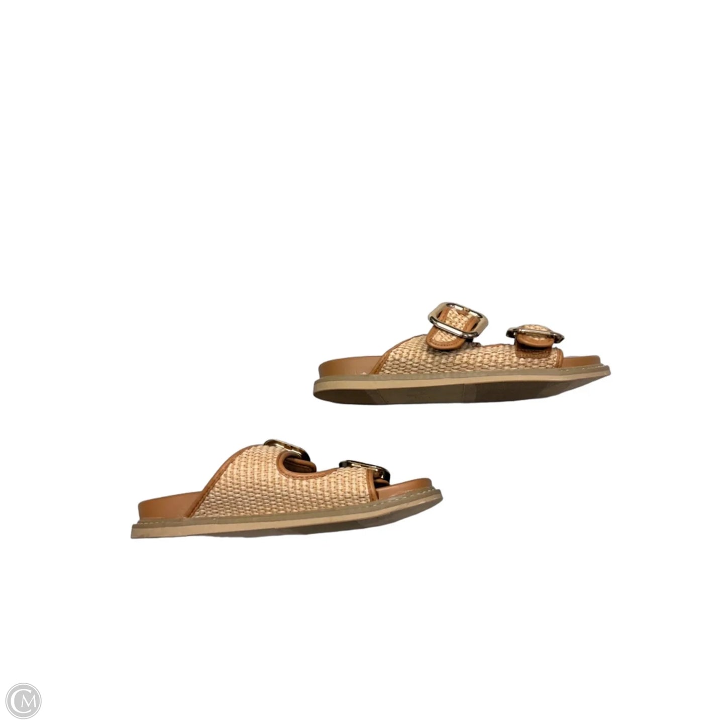 Sandals Flats By Universal Thread In Tan, Size: 8