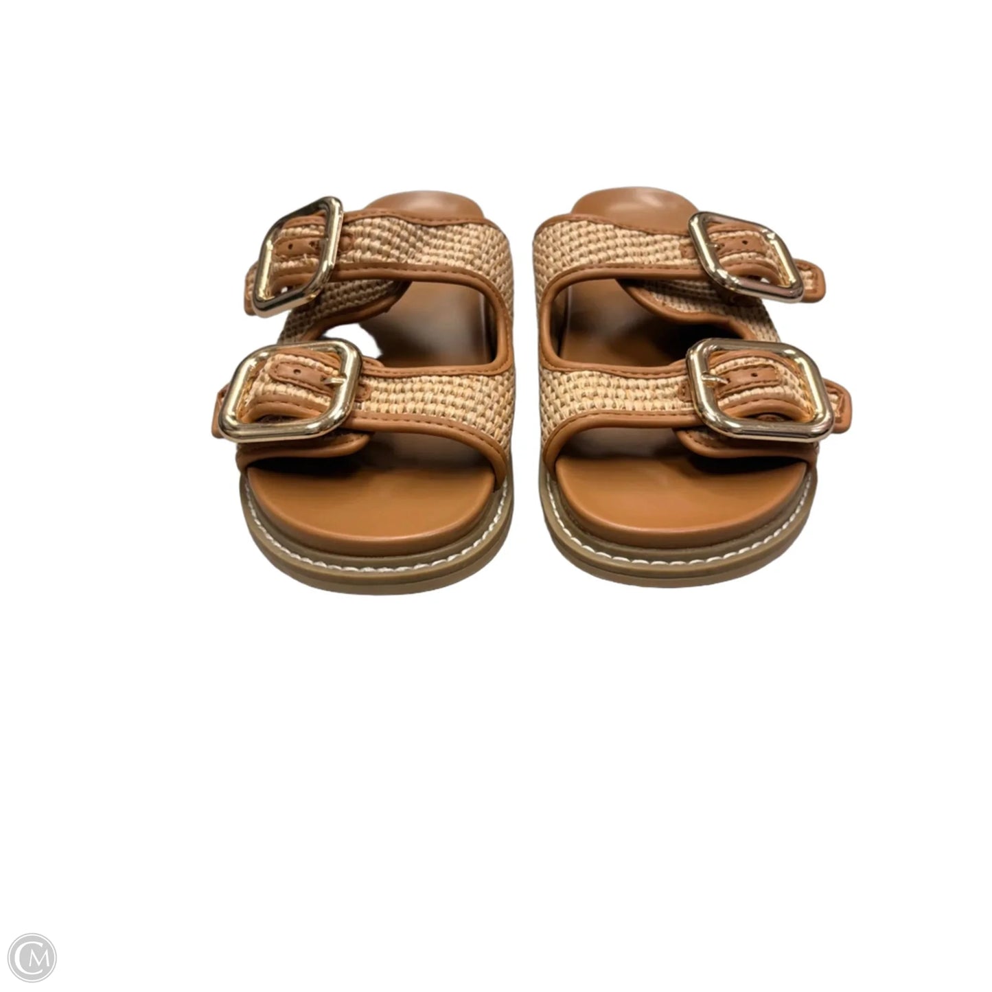 Sandals Flats By Universal Thread In Tan, Size: 8