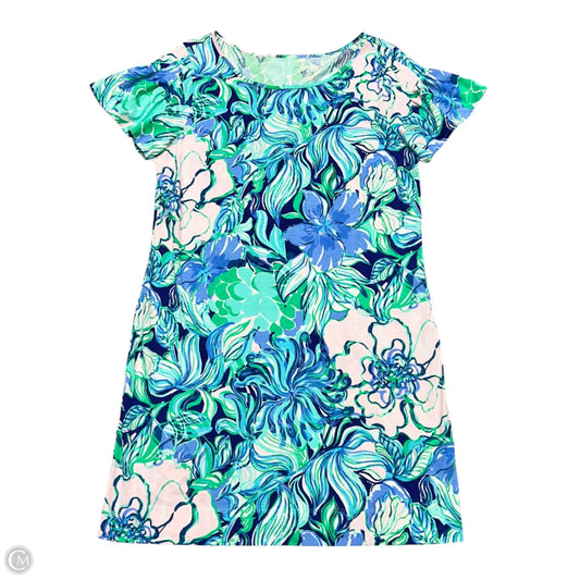 Dress Designer By Lilly Pulitzer In Blue & Pink, Size: L