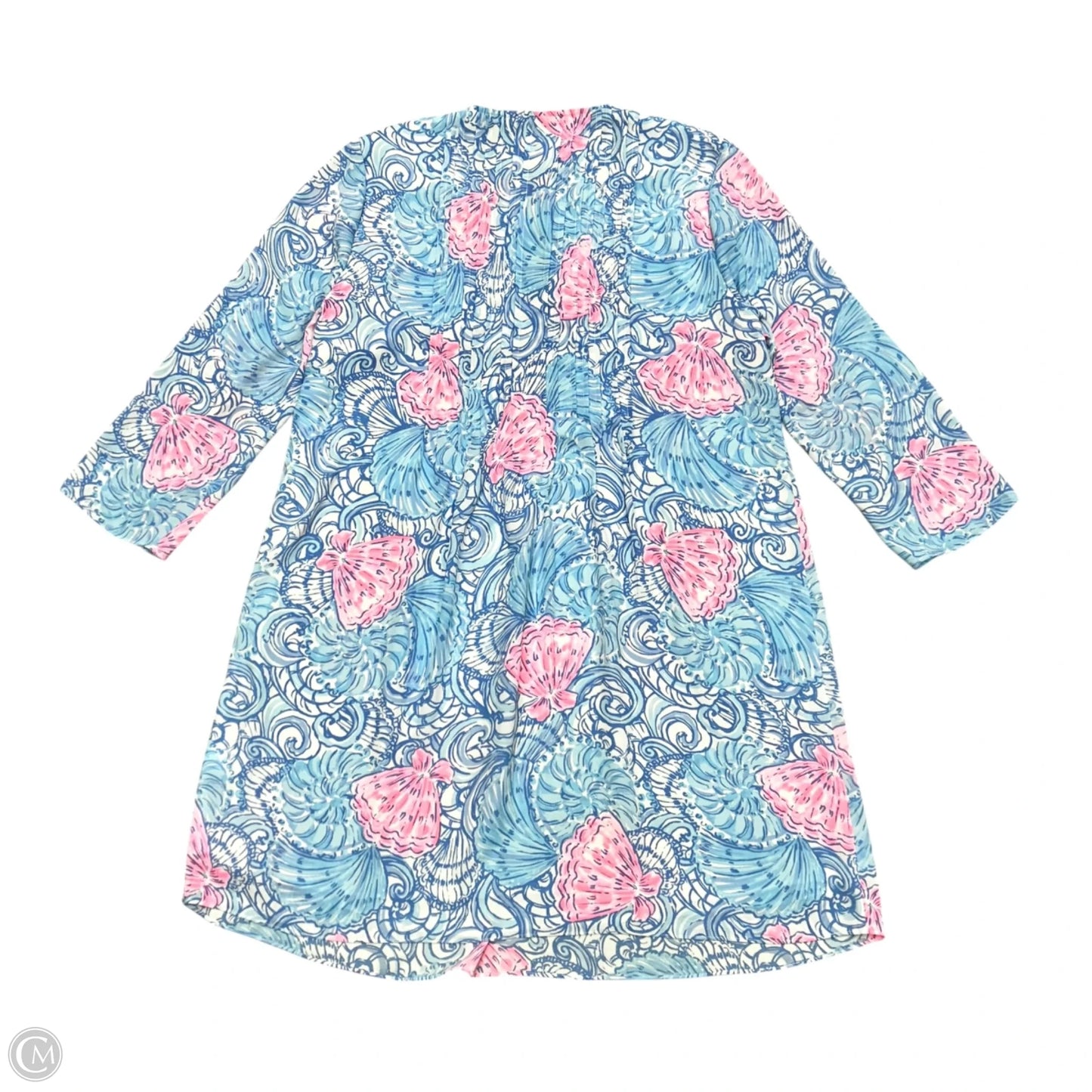 Dress Designer By Lilly Pulitzer In Blue & Pink, Size: M