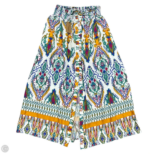Skirt Maxi By Christian Siriano In Multi-colored, Size: L