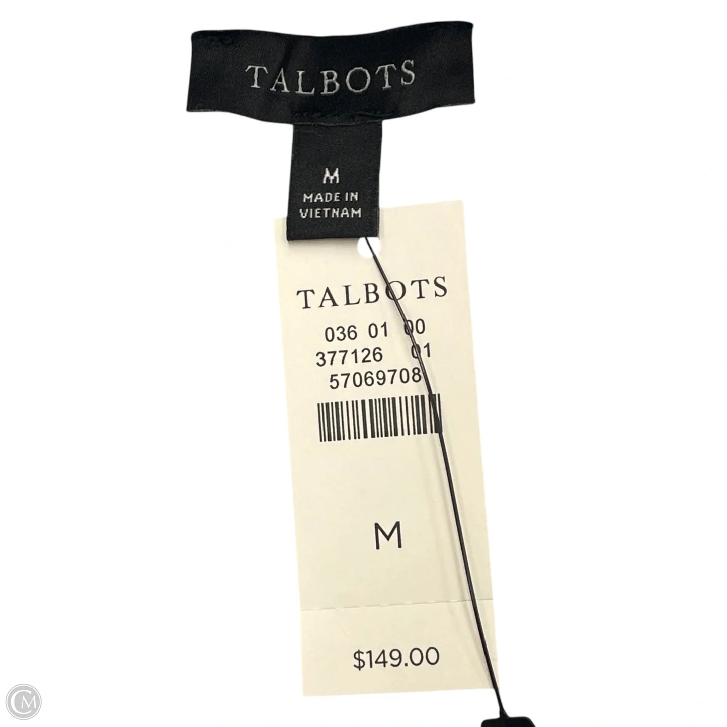 Dress Casual Short By Talbots In Blue & White, Size: M