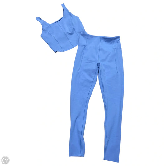 Athletic Pants 2pc By Harmony & Balance In Blue, Size: Xs