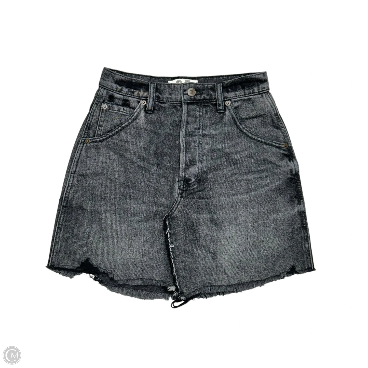 Skirt Mini & Short By We The Free In Black Denim, Size: 0