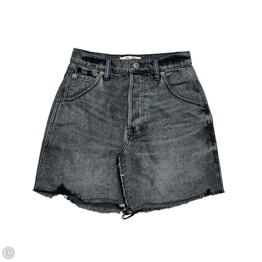 Skirt Mini & Short By We The Free In Black Denim, Size: 0