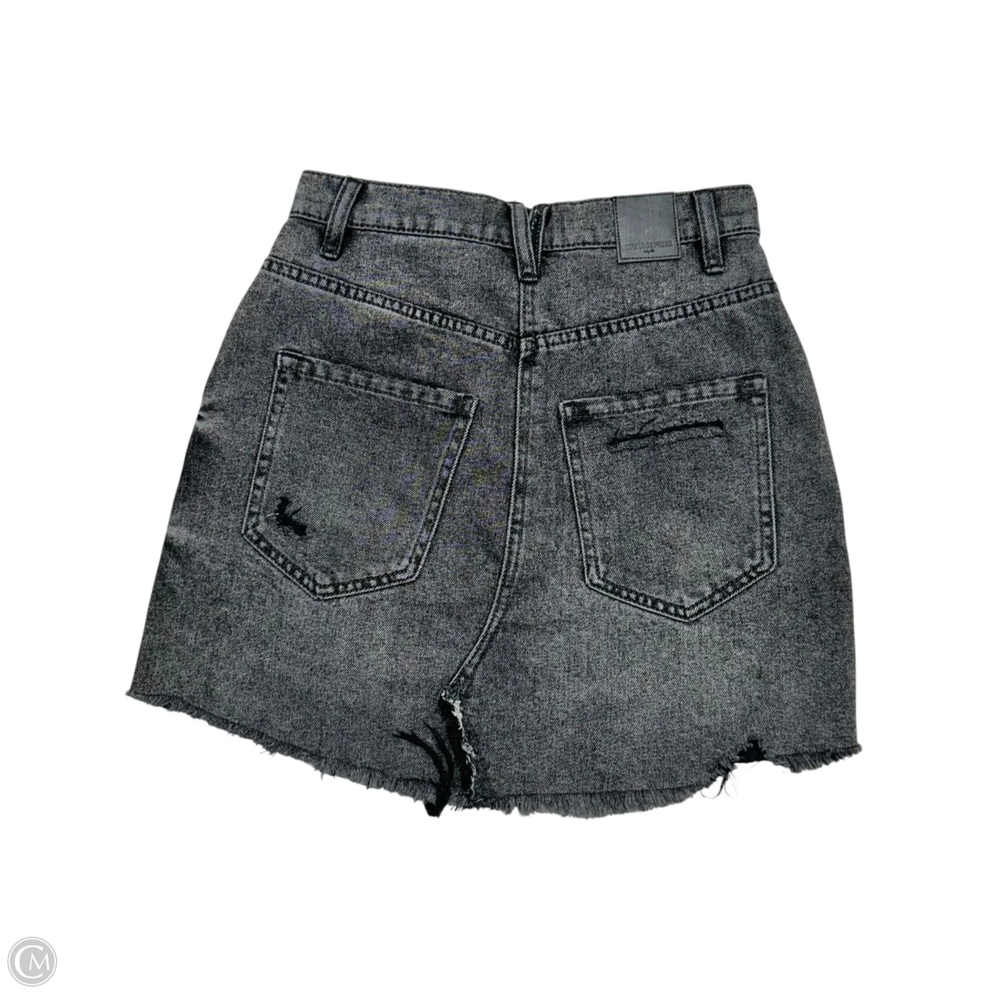 Skirt Mini & Short By We The Free In Black Denim, Size: 0