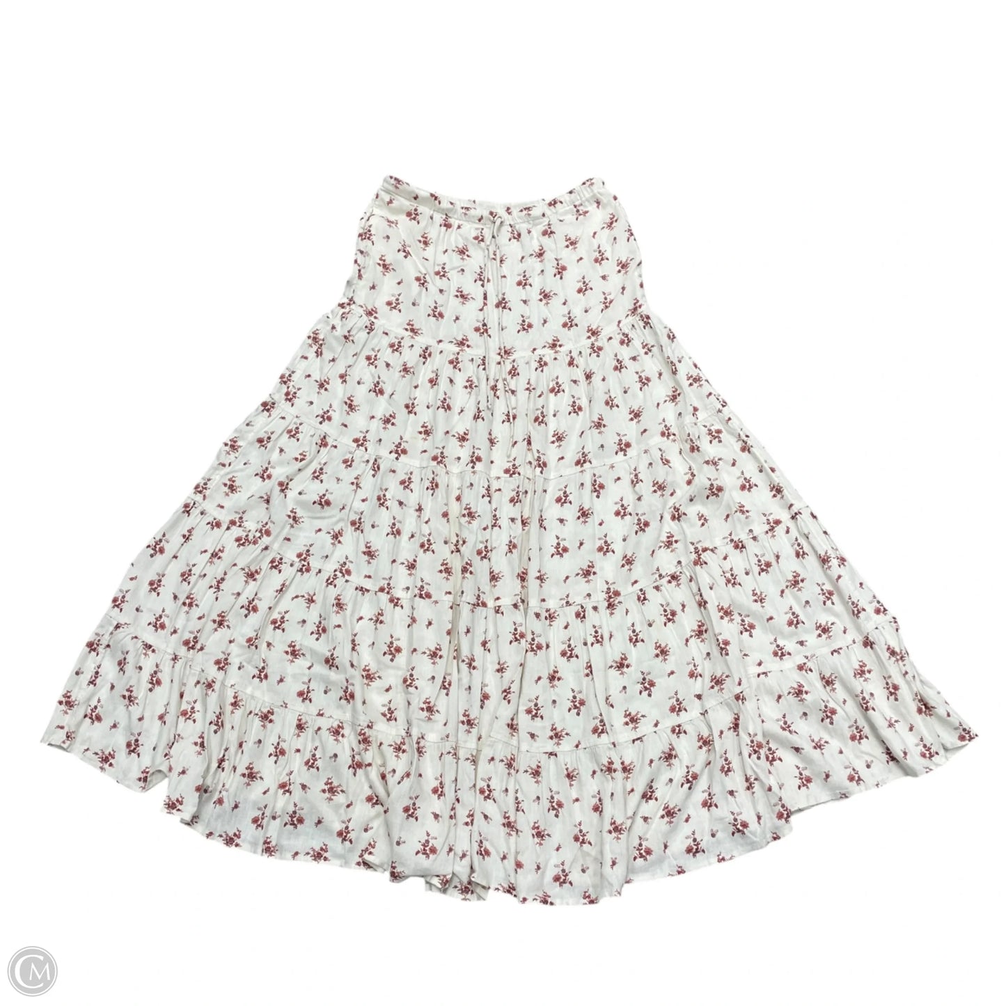 Skirt Maxi By Free People In Red & Tan, Size: Xxl