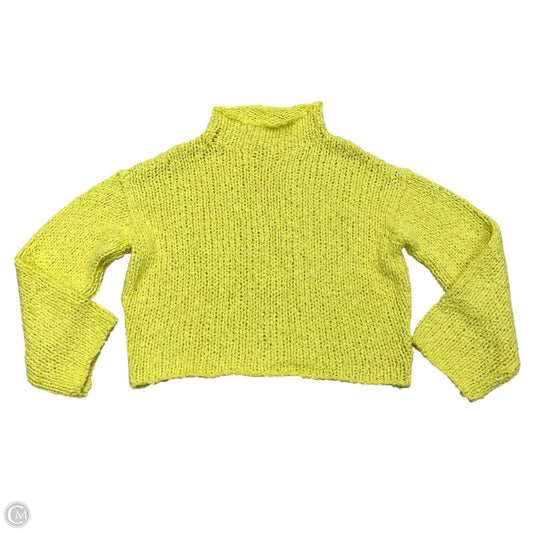 Sweater By Anthropologie In Yellow, Size: Xs