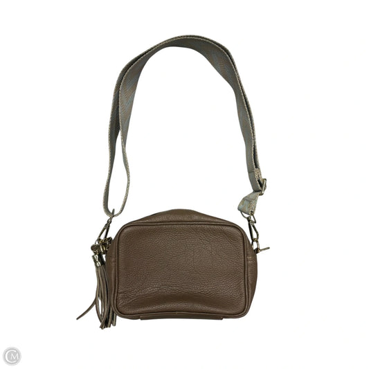Crossbody Leather By Elie Beaumont, Size: Small