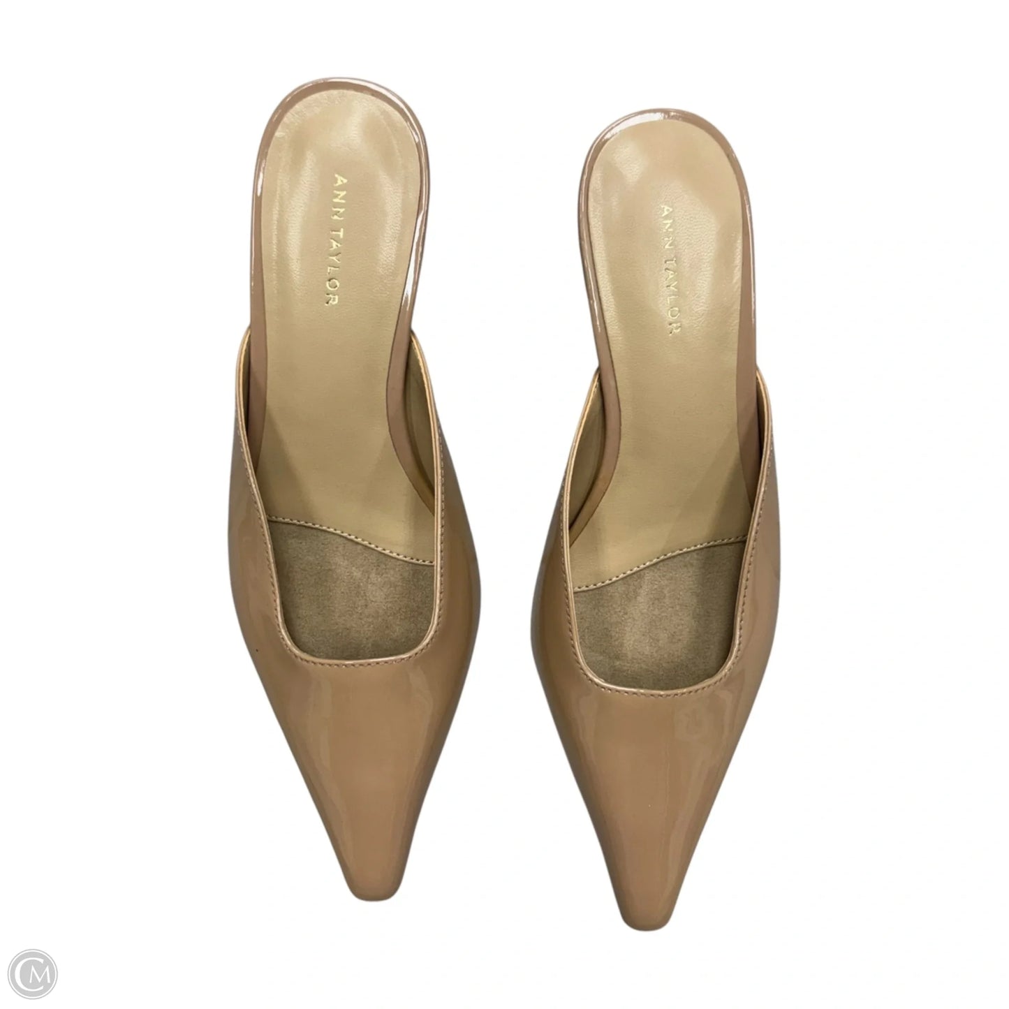 Shoes Heels Kitten By Ann Taylor In Tan, Size: 5.5