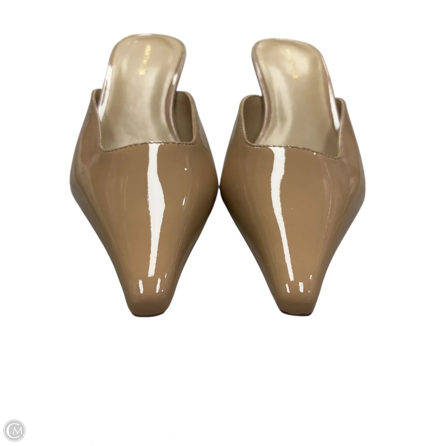 Shoes Heels Kitten By Ann Taylor In Tan, Size: 5.5