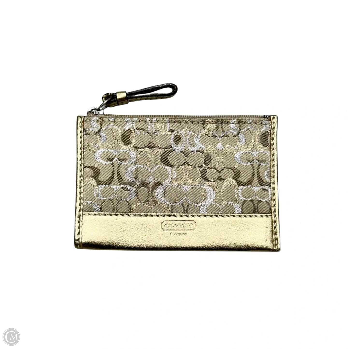 Id/card Holder Designer By Coach, Size: Small
