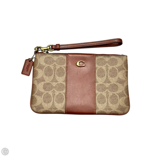 Wristlet Designer By Coach, Size: Medium