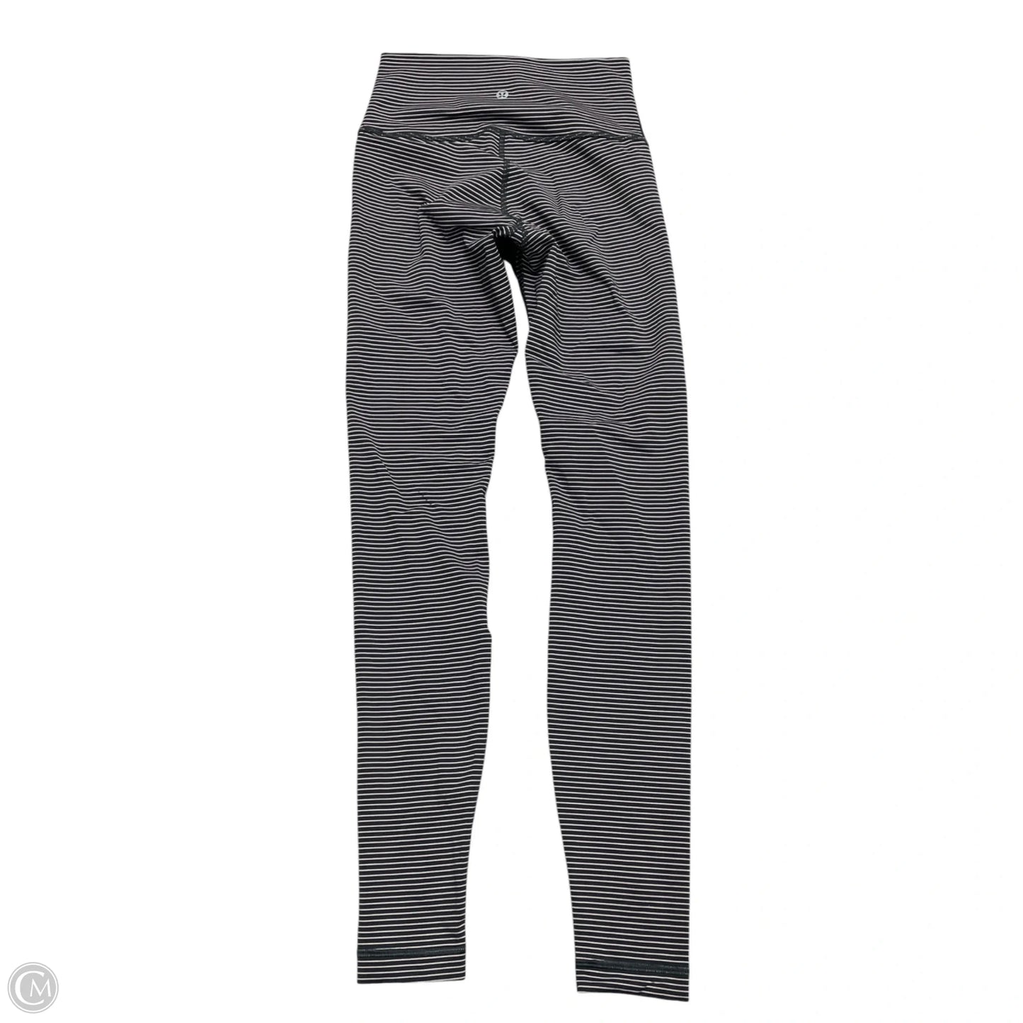 Athletic Leggings By Lululemon In Grey & Pink, Size: S