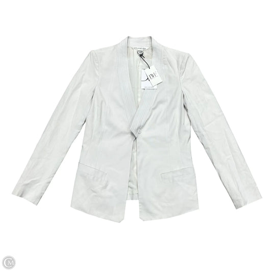Jacket Designer By Diane Von Furstenberg In Ivory, Size: S