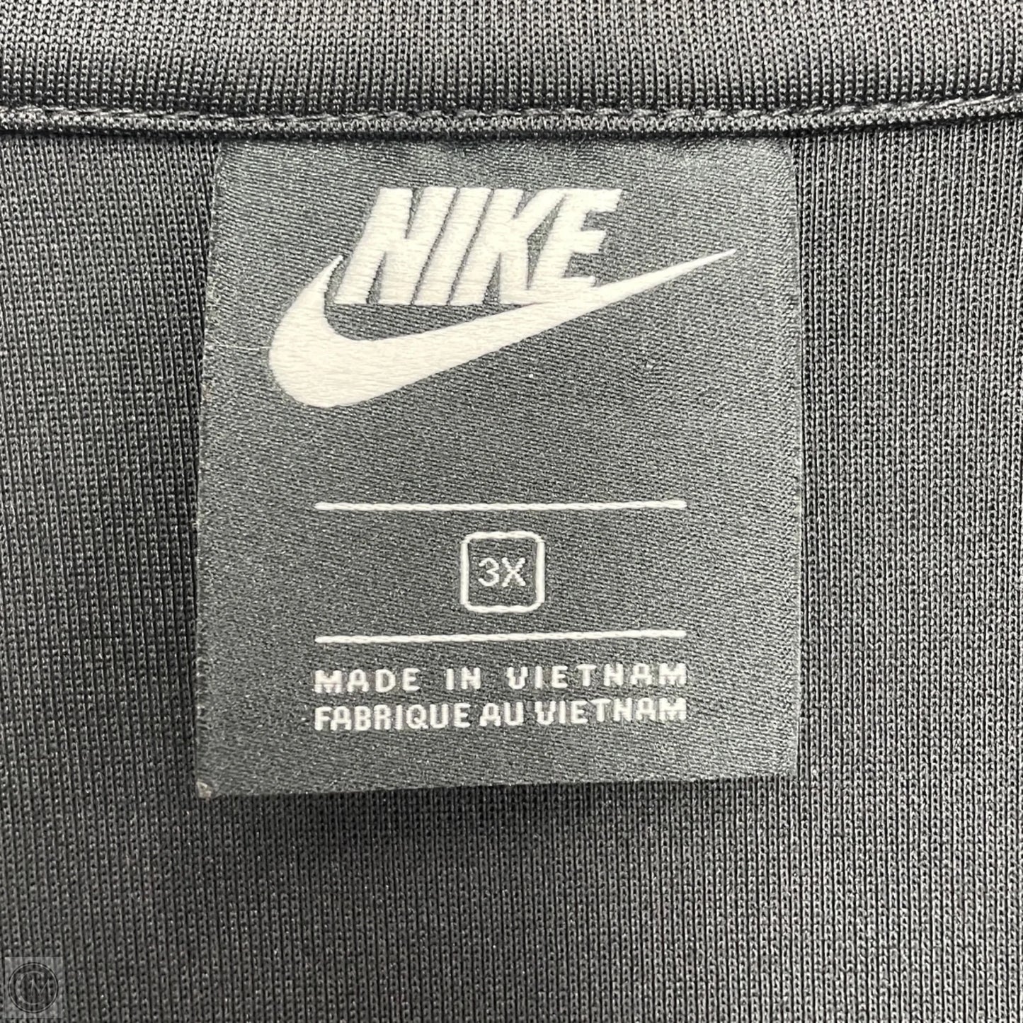 Athletic Jacket By Nike Apparel In Black, Size: 3x