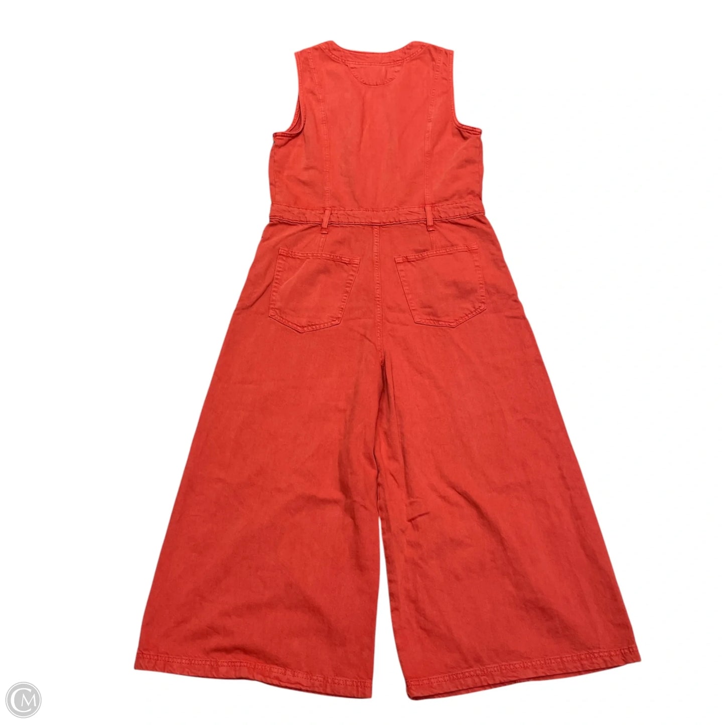 Jumpsuit By Universal Thread In Red Denim, Size: L