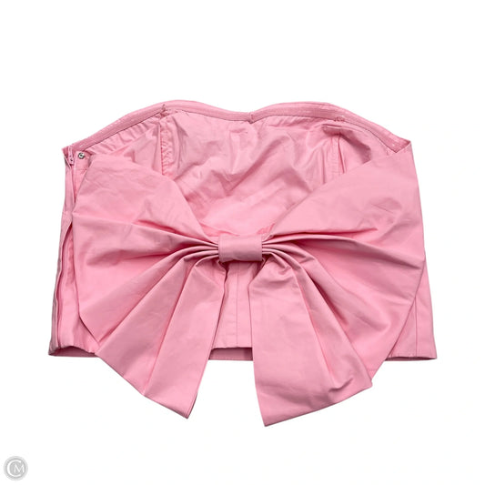 Top Sleeveless By Olivaceous In Pink, Size: L