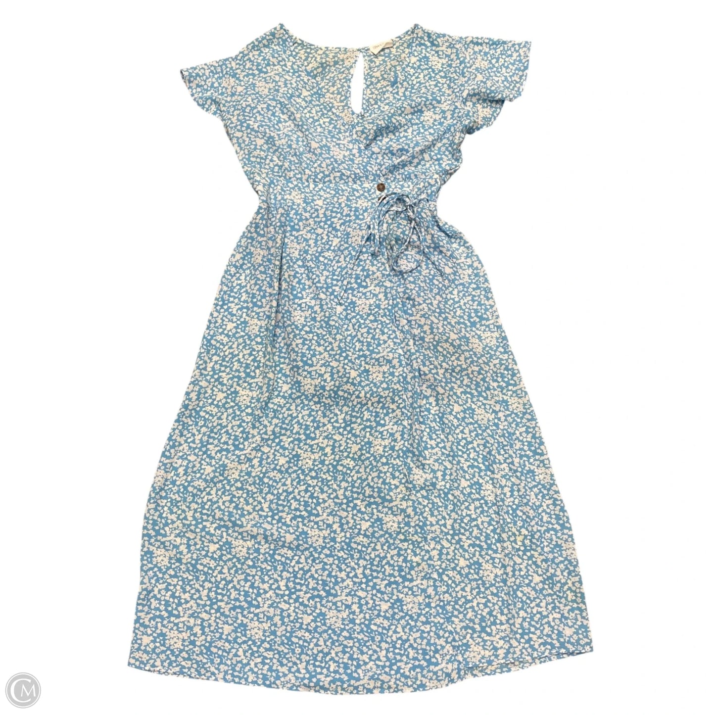 Dress Casual Maxi By Sienna Sky In Blue & White, Size: M