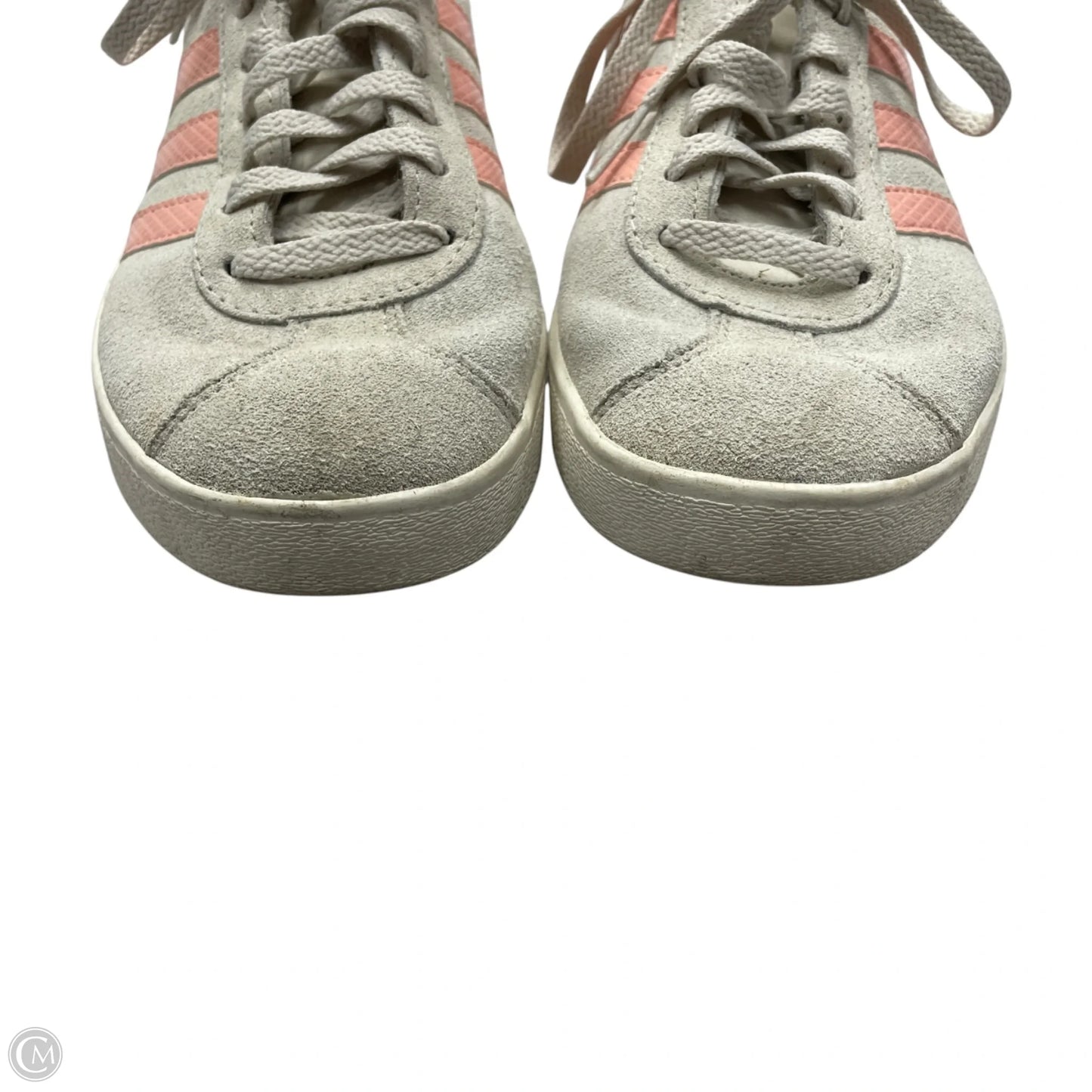Shoes Sneakers By Adidas In Beige, Size: 7