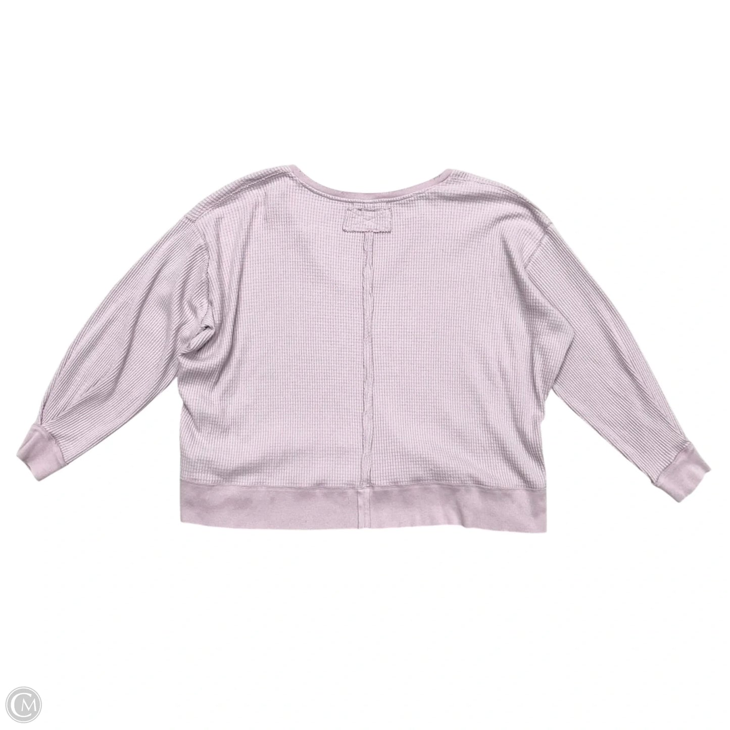 Top Long Sleeve By We The Free In Mauve, Size: Xs