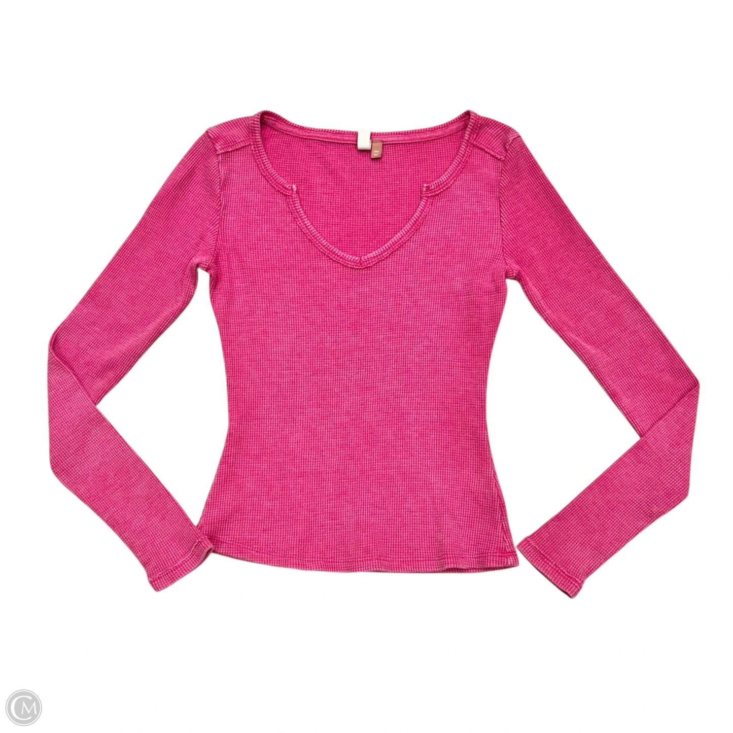 Top Long Sleeve By Pilcro In Pink, Size: Xxs