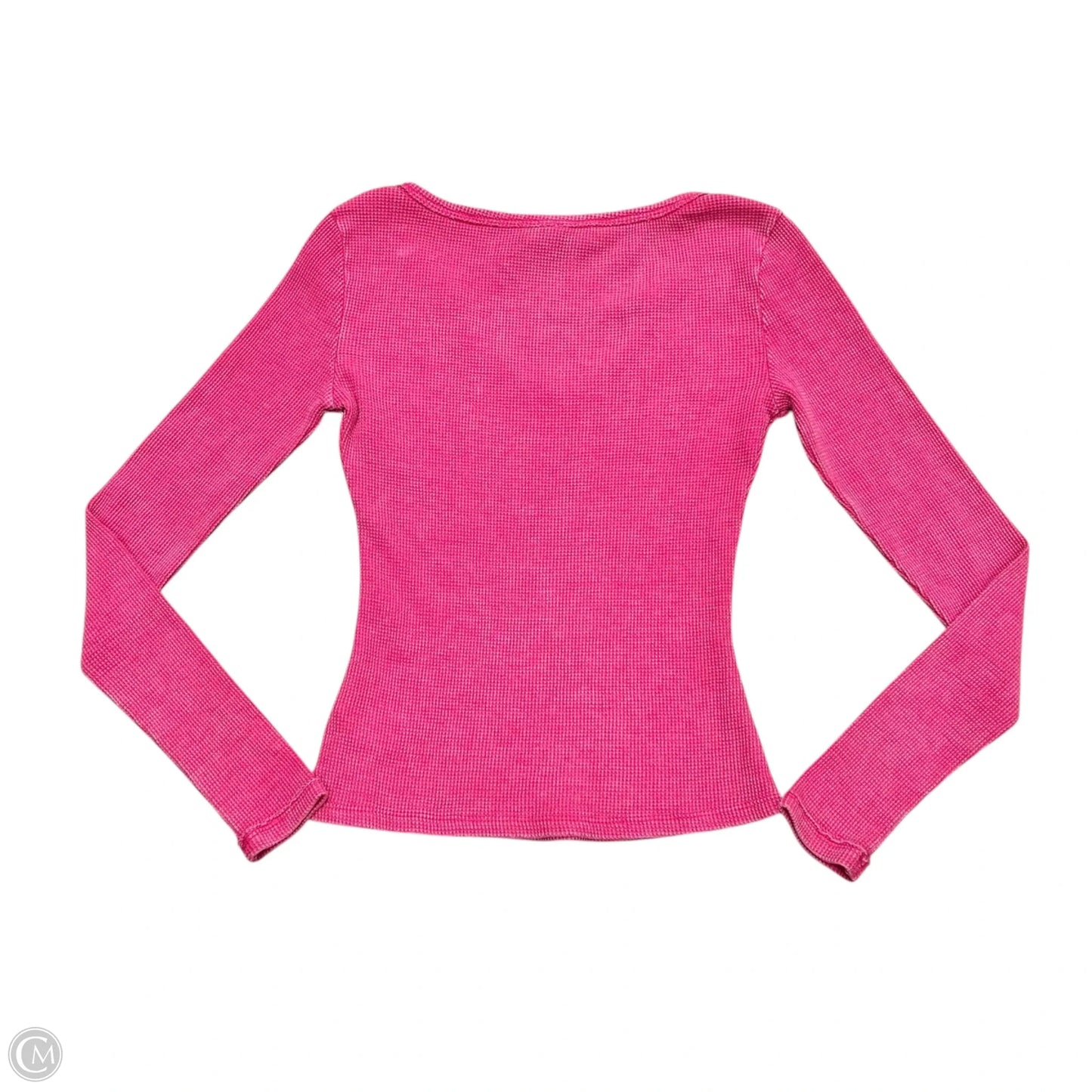 Top Long Sleeve By Pilcro In Pink, Size: Xxs